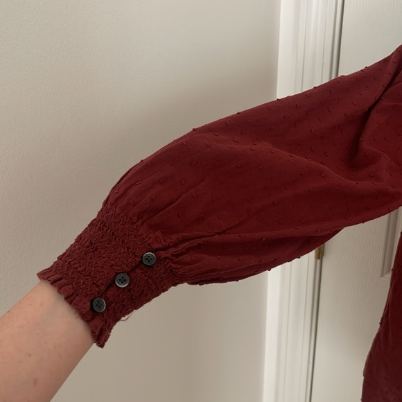 Madewell mock turtleneck top ✨ 100% cotton - Picture 6 of 7